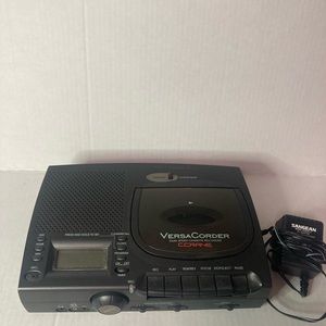 CRANE Versa Corder Dual Speed Cassette Tape Recorder Sangean